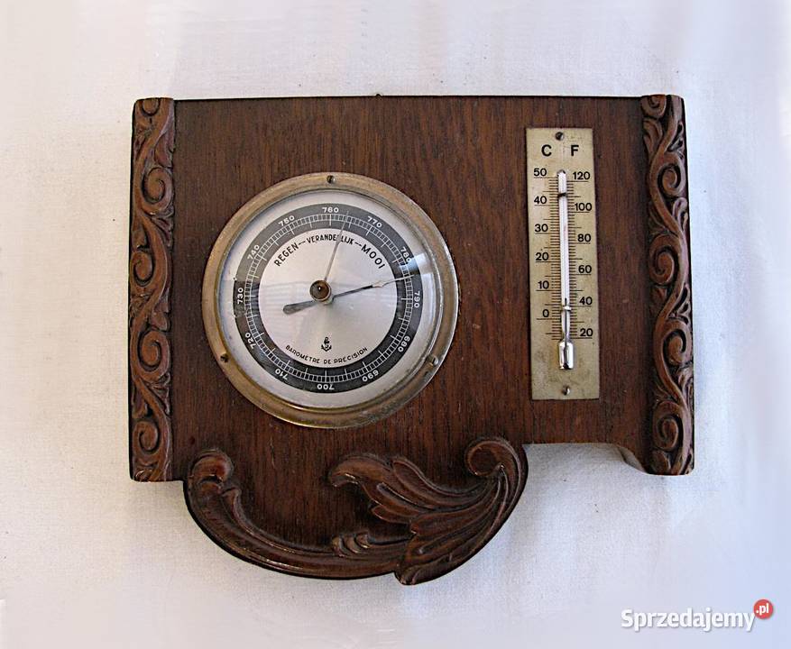 ładny barometr ciemny dąb zachodniopomorskie Szczecinek