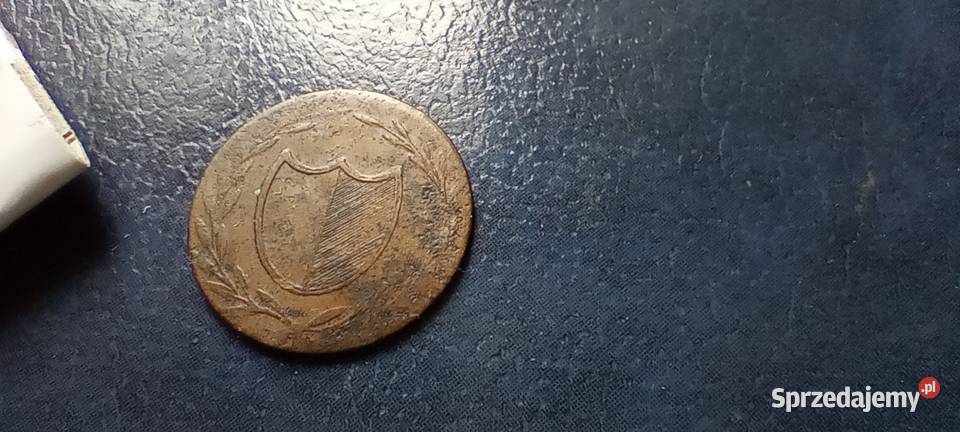 Stare monety 1 fenig 1819 Niemcy Lesko