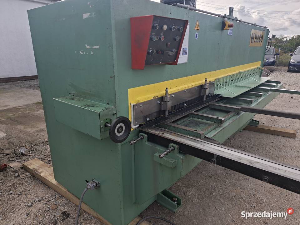 Gilotyna nożyce do blachy HACO TS 3050 x 6 mm Ścinawa