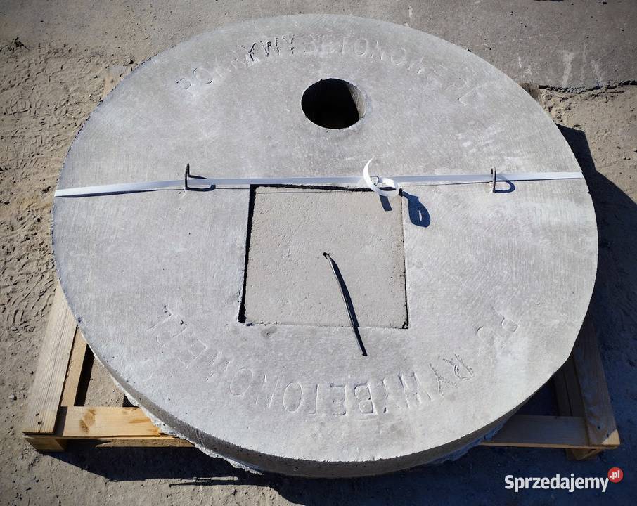 Pokrywa betonowa 120 otwór na pompę i abisynke Parszów sprzedam
