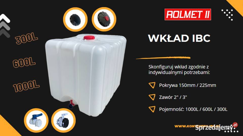 Zbiorniki na deszczówkę beczki palerty wanny Walichnowy
