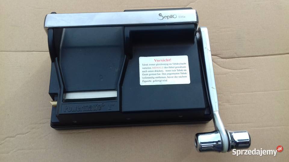 Nabijarka Powermatic 1 Maszynka do papierosów Tomaszów Bolesławiecki sprzedam