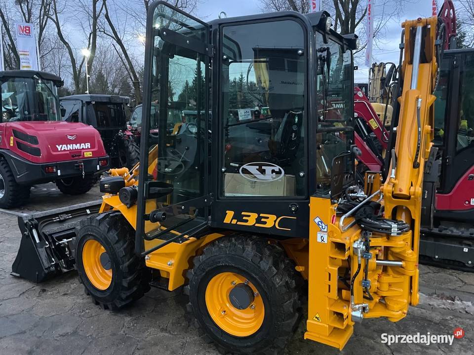 NOWA Mini koparko ładowarka VENIERI 133C 133B Łódź