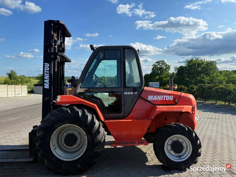 wózek widłowy terenowy MANITOU M264 Triplex 550m