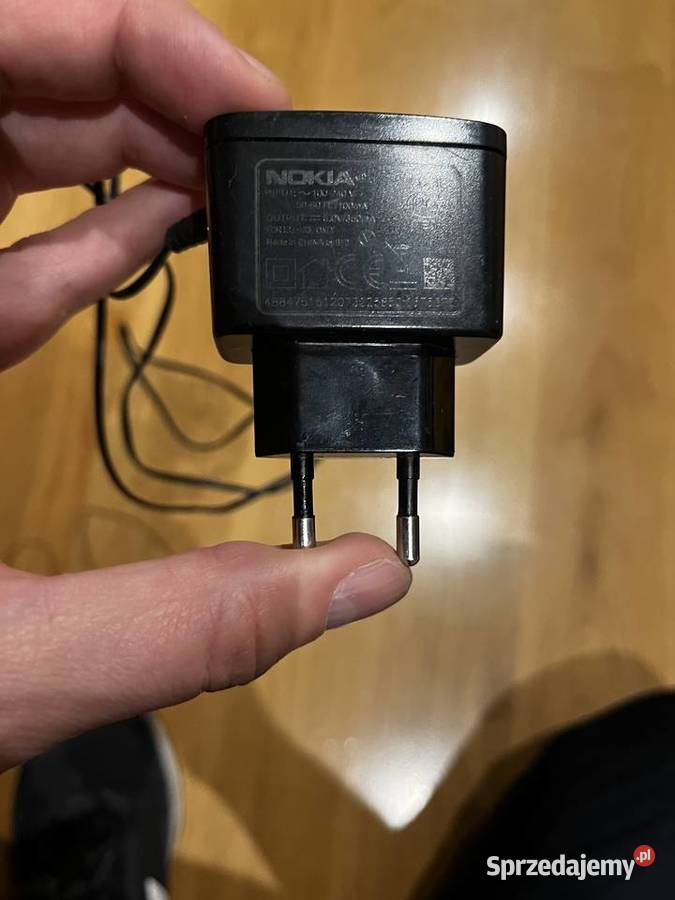 Ładowarka NOKIA cienka wtyczka bolec Warszawa