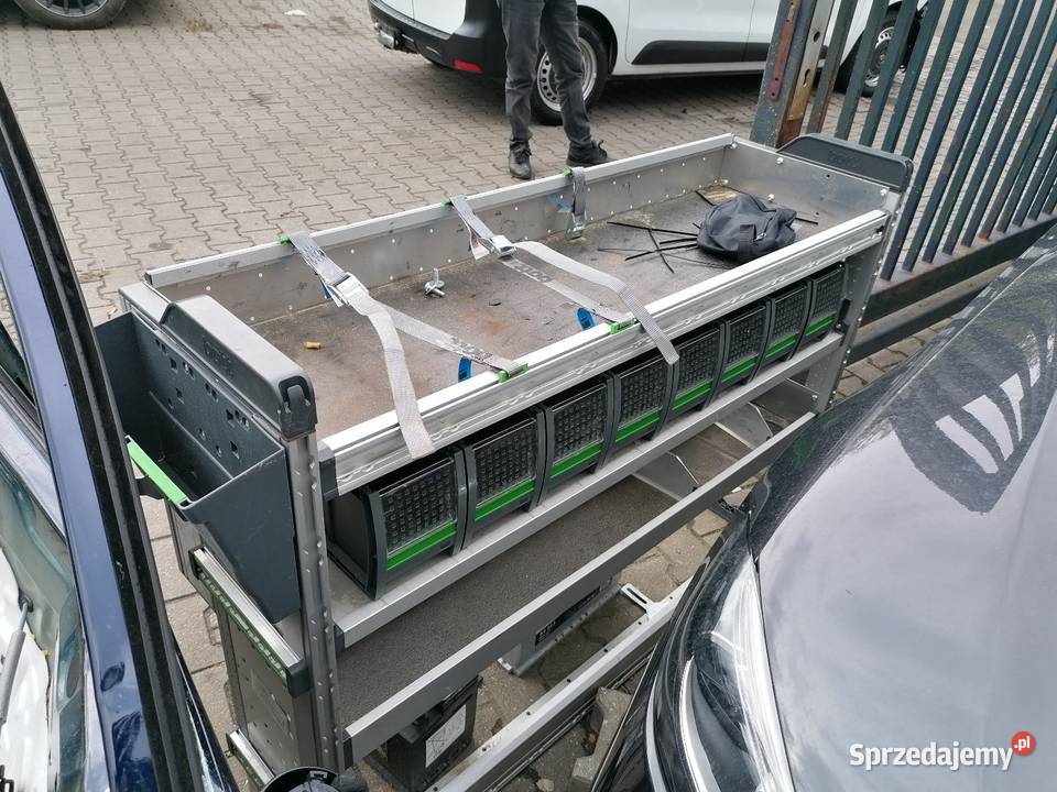 regał serwisowy do zabudowy auta Oborniki