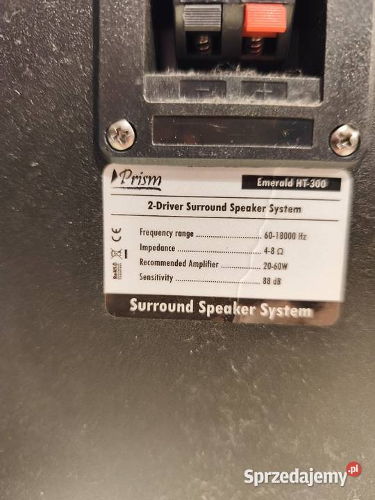 Prism Audio Emerald HT300 Głośniki Kolumny zestawy głośnikowe Wejherowo