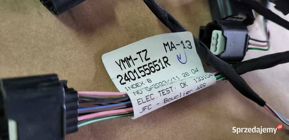 Wiązka elektryczna pdc Renault Espace 2018r Wesoła