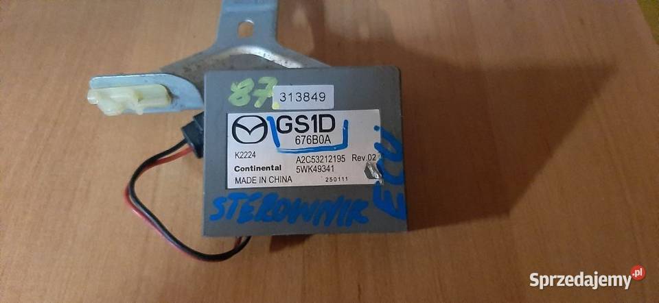 Moduł sterownik keyless Mazda 6 II GH GS1D676B0A