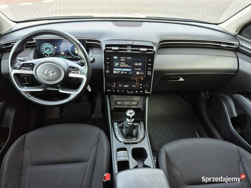 Hyundai Tucson 16 TGDI 150 2WD 6 MT WersjaSmart podgrzewane fotele Łódź