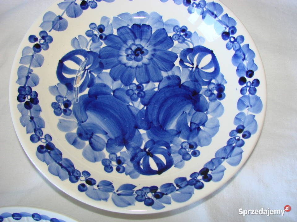 Włocławek Koło fajansowy talerz 24 Pruszcz Gdański