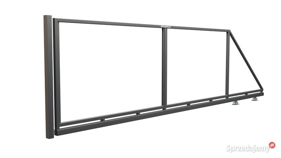 Brama przesuwna sama rama przesuwna Budownictwo i akcesoria Sosnowiec