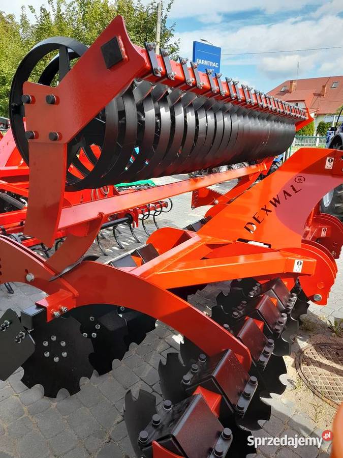 Brona talerzowa MAMUT t fi 560 wał daszkowy Juchnowiec Górny