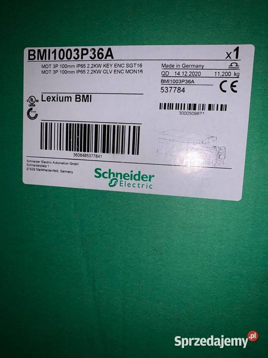 Lexium BMI Schneider Electric BMI1003P36A 22 kW Warszawa