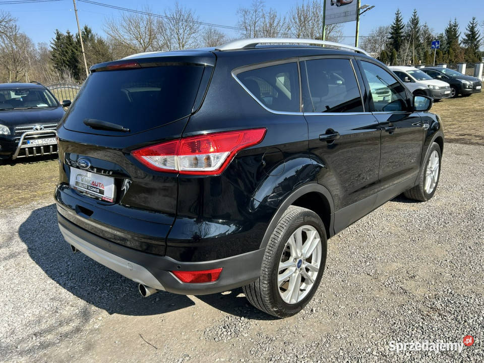 Ford Kuga TITANIUM II 2012 czarny mazowieckie Nowe Iganie sprzedam