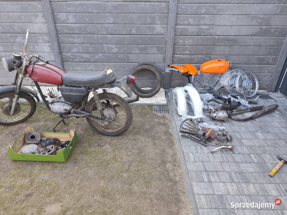 Wsk B3 i Wsk kos części zestaw Swarzędz