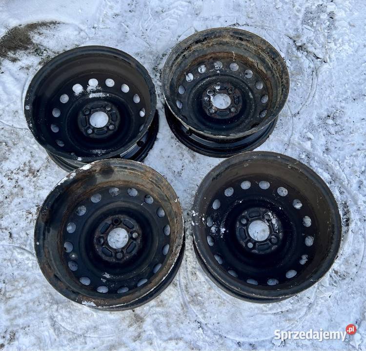 4 felgi stalowe 55 R14 4x100 OE 06A1HD0D Płock sprzedam