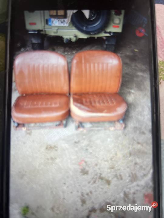Siedzenia przednie Zaporożec Sucha Beskidzka