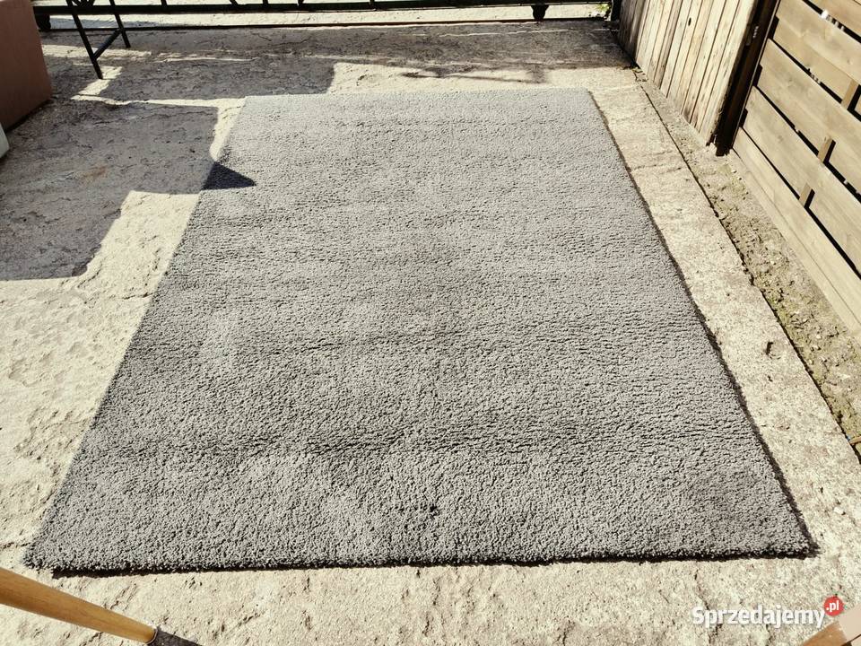 Dywan IKEA ADUM 170x240 szary duży