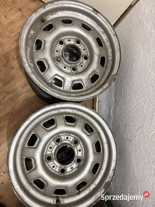 Felga stalowa BMW 14tka kpl BMW e12 e28 e23 e24 Mszana sprzedam