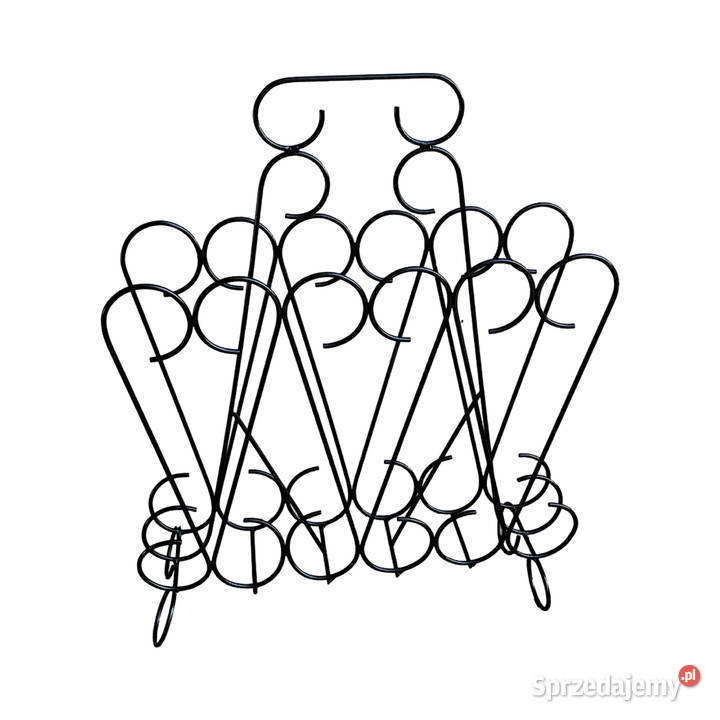 Ażurowy gazetnik z metaloplastyki Belgia lata 70 Warszawa sprzedam