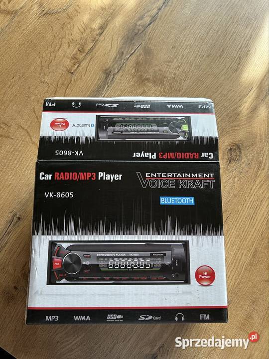 Radio samochodowe Bluetooth Nieborzyn sprzedam