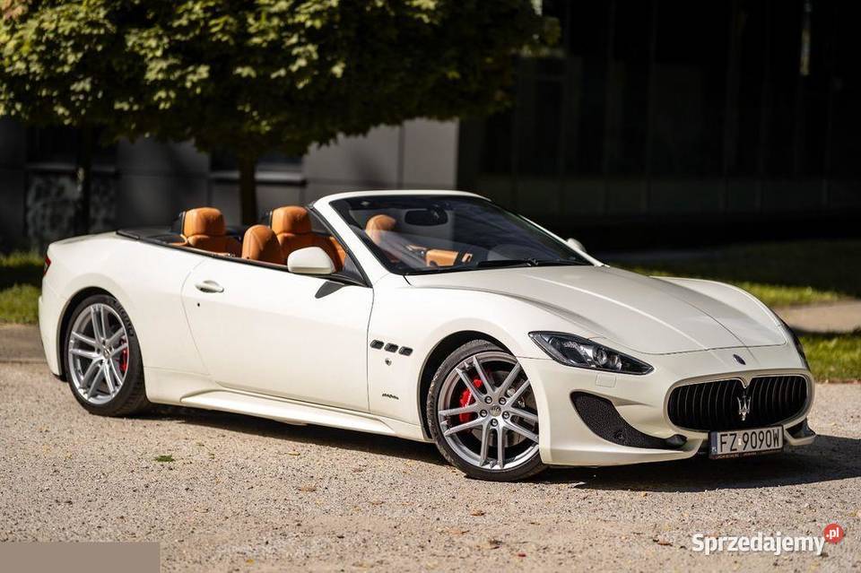 Maserati GranCabrio Sport 47 Benzyna 460 2015r benzyna Zielona Góra