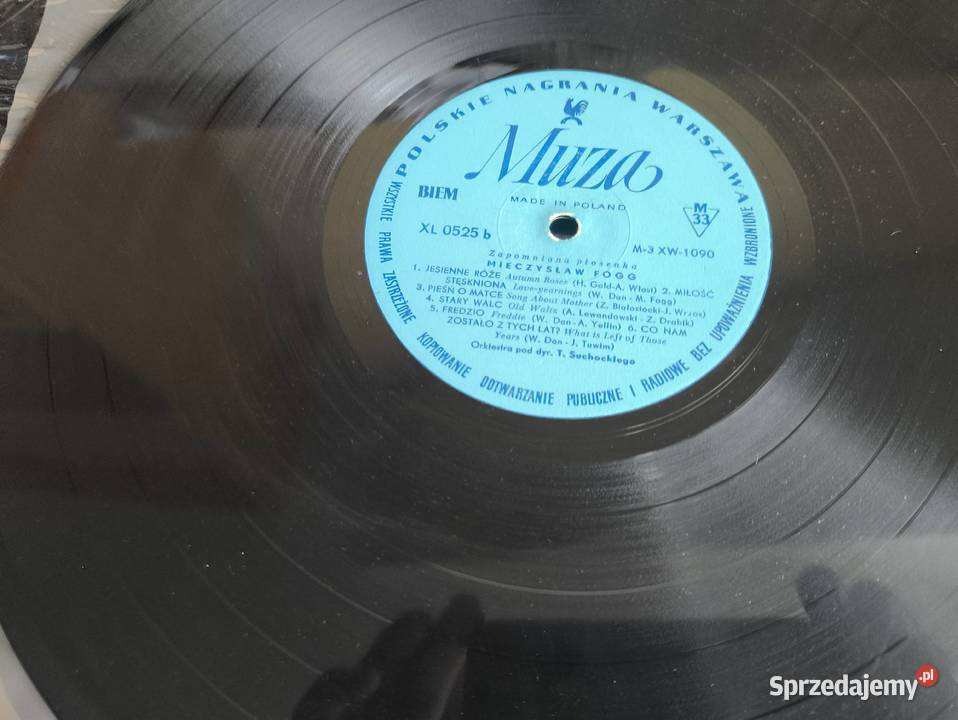 Mieczysław Fogg Zapomniana Piosenka 1969