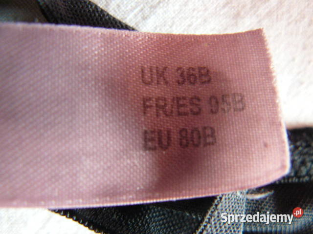 Biustonosz Hunkenmoller 80Bczarny Biustonosze Rzeszów