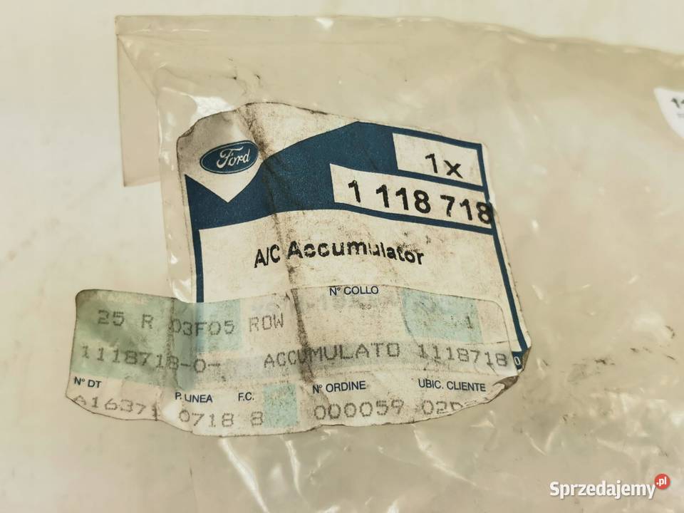 OSUSZACZ KLIMATYZACJI FORD MONDEO 2000 1118718 Osuszacze