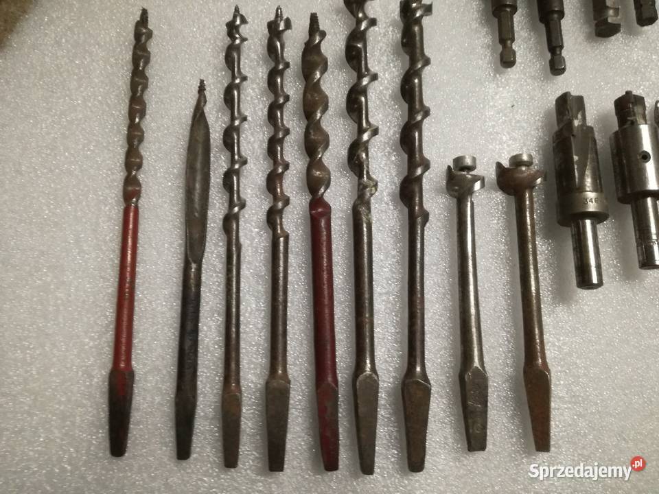 wiertła i końcówki Ciesielskie Ręczne świętokrzyskie Gózd sprzedam