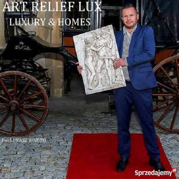 Sztukateria gipsowa Sztukateria Versace Medusa wielokolorowy