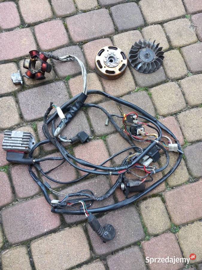 Piaggio sfera iskrownik instalacja magneto Morzeszczyn