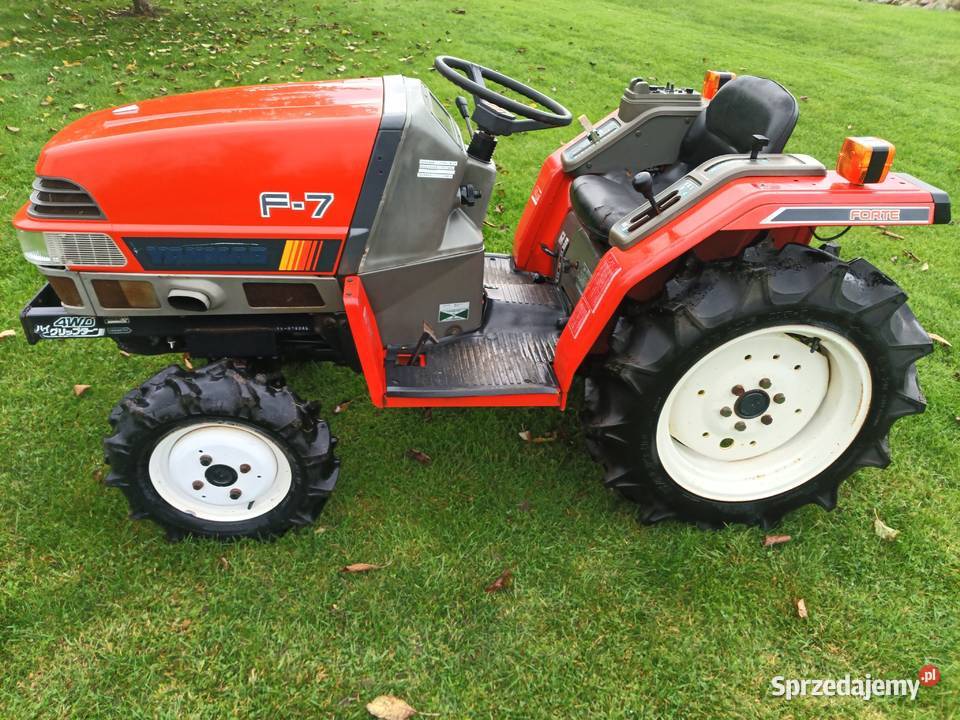 Yanmar F 7 iseki kubota traktorek kujawsko-pomorskie Kowal