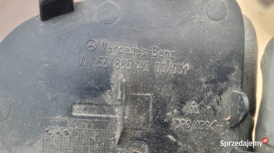 MERCEDES GLA W156 X156 ZAŚLEPKA HAKA ZDERZAKA Ruda Śląska