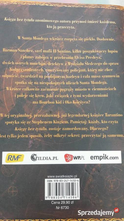 Księga bez tytułu Anonim książki Warszawa