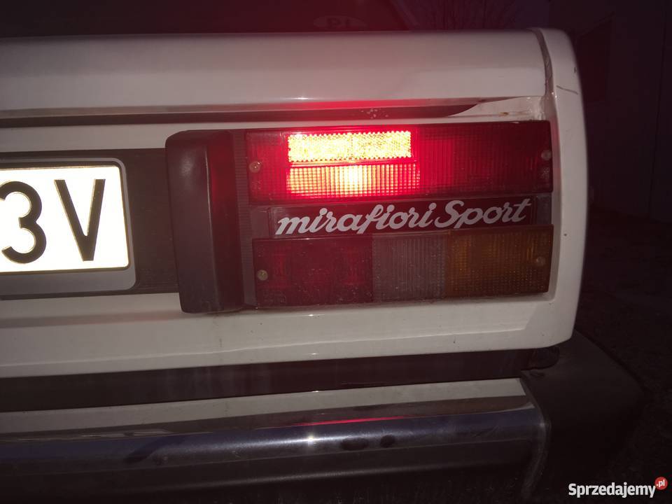 Fiat 131 mirafiori 20 DOHC sprowadzony Motoryzacja lubelskie Lublin