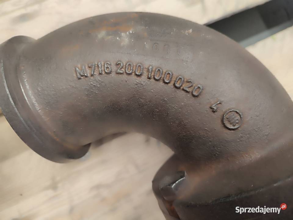 Kolano wydechu 72318131 FENDT 716 VARIO T2 Pozostałe Wilkowo sprzedam