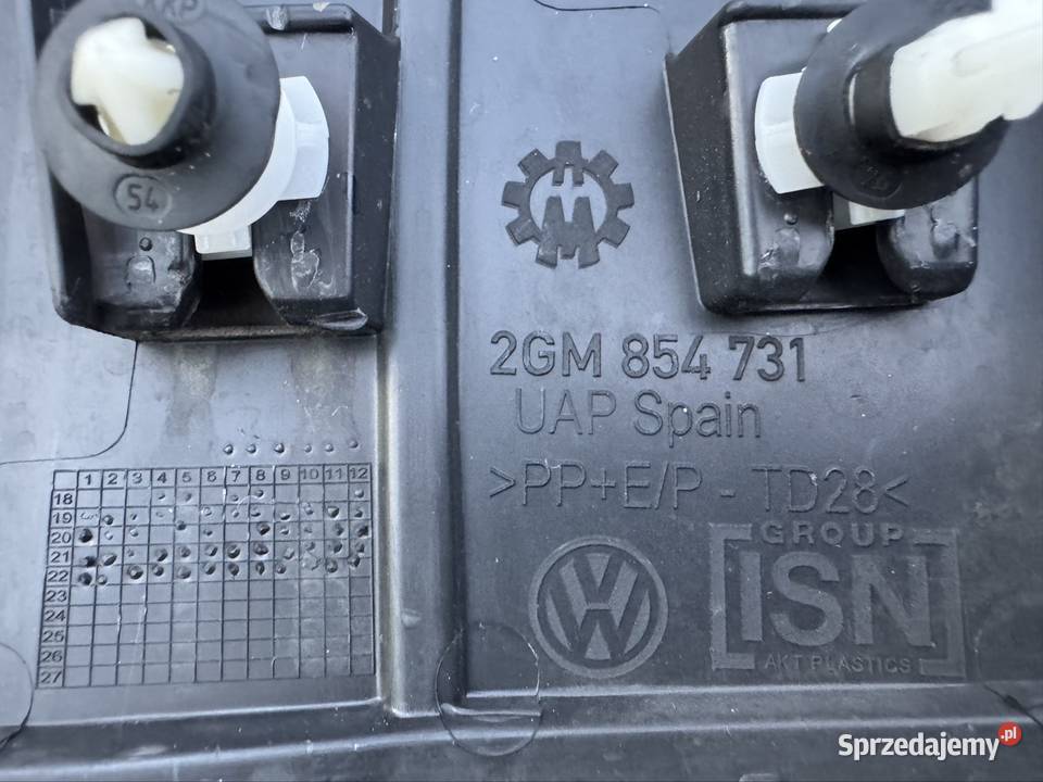 Listwa błotnika przód lewa lh Volkswagen tcross Sieraków