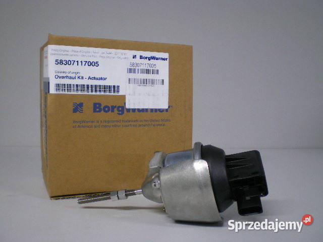 Nowy aktuator BorgWarner KKK 58307117001 ciężarowe Siedlce sprzedam