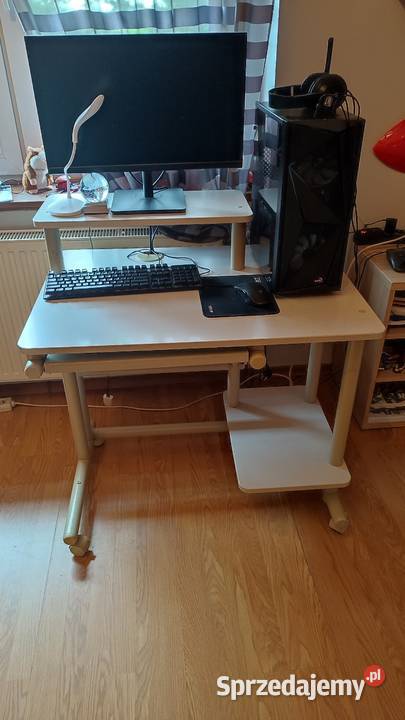 Biurko szkolne pod komputer gamingowy mocne 63cm Tonowo