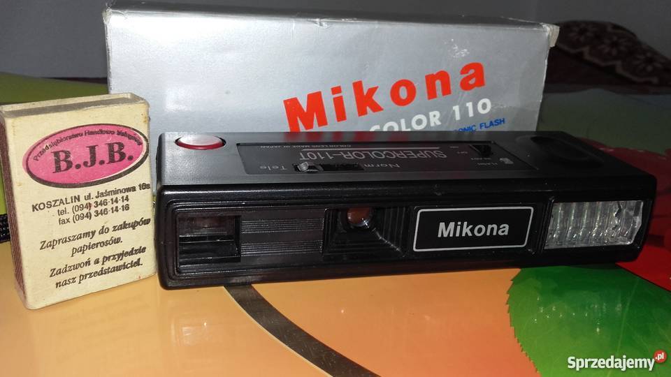 Aparat fotograficzny Mikona Super Color 110 Aparaty Lębork