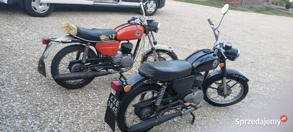 Wsk 125 czarna oryginal 3 wsk 125 kos zestaw kupiony w polskim salonie Lubliniec