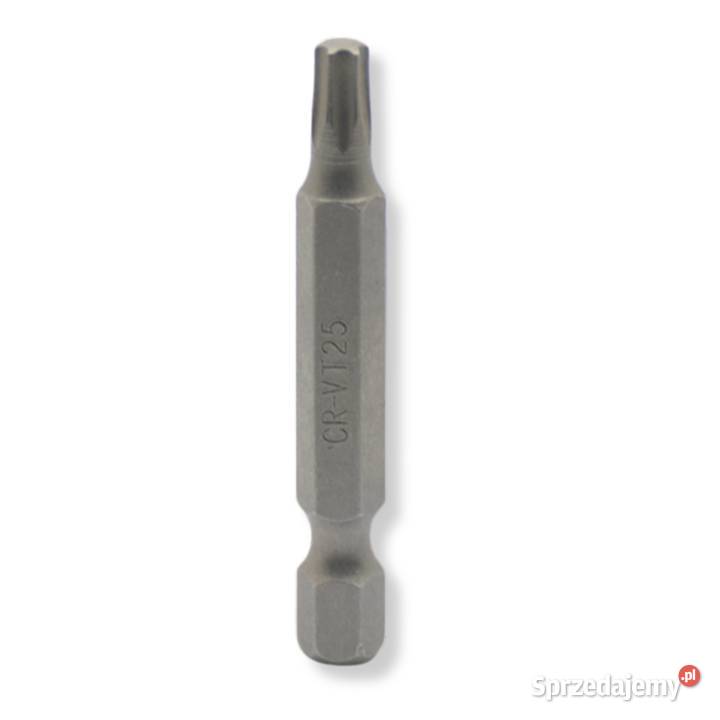 Grot TORX T25 50 mm Bit do Śrub do Wkrętarki 5 Gdów