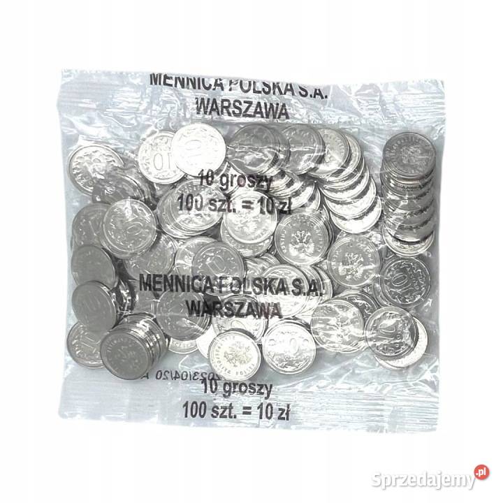 10 groszy gr 2023 MW Kolekcjonerski woreczek mazowieckie Warszawa