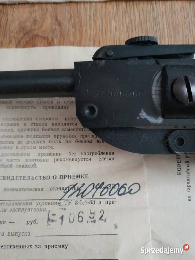 Wiatrówka Iż 38 Baikal kolekcjonerski Rudnik nad Sanem sprzedam