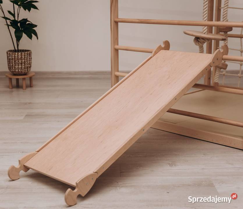 zjeżdżalnia dwustronna Woodiko drewno Kraków