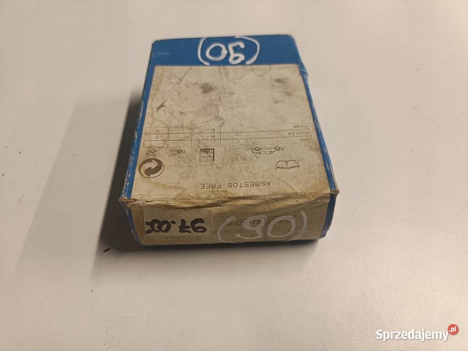 Honda Prelude II PRZEDNIE KLOCKI HAMULCOWE przód