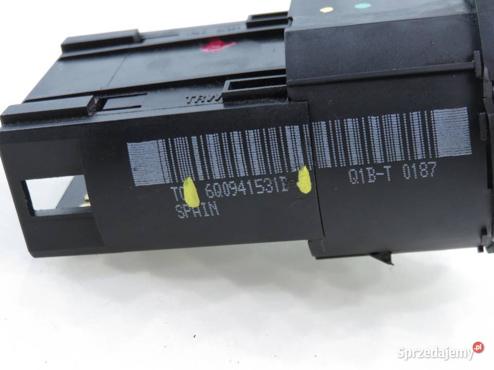 WŁĄCZNIK ŚWIATEŁ VW TRANSPORTER T5 6Q0941531B Czujniki i sterowniki świateł
