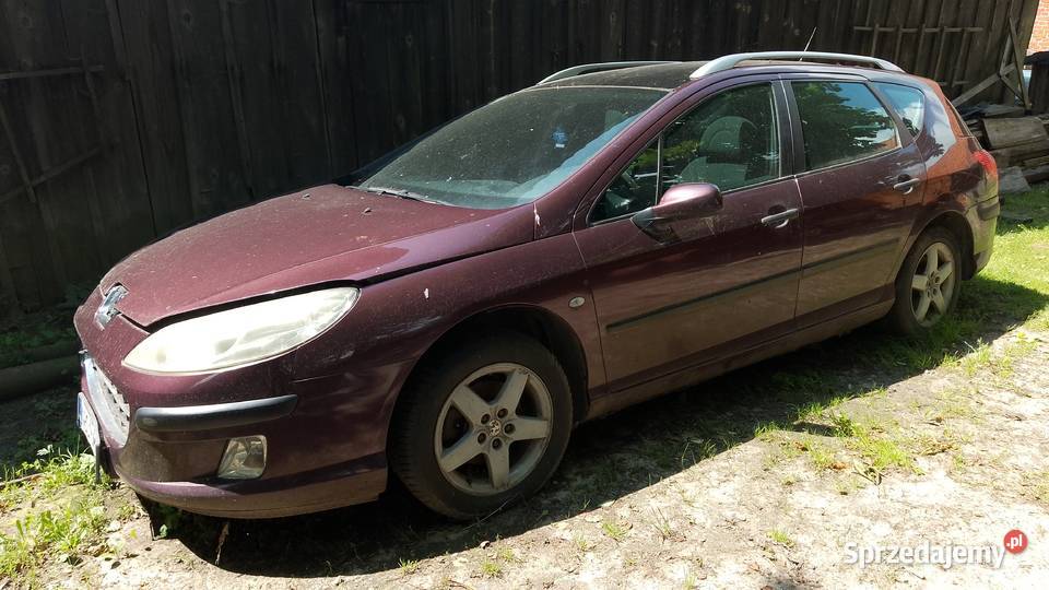 Peugeot 407 18 LPG uszkodzony benzyna+LPG